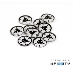 Full Color Infinity Faction Markers, 25mm (Bag of 10)