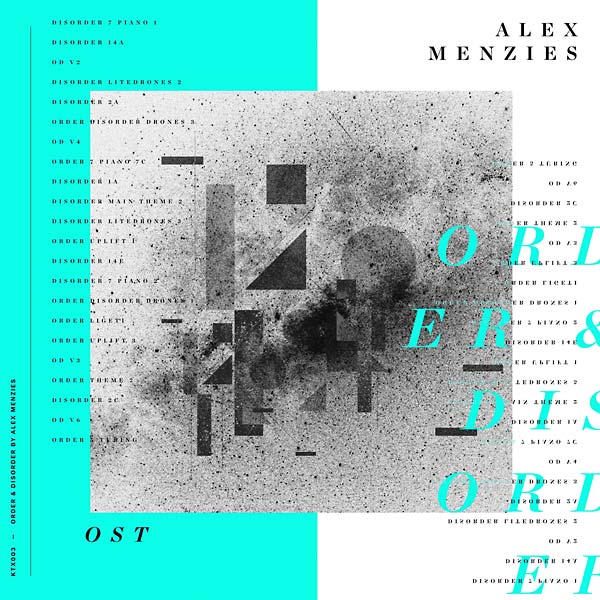 ALEX MENZIES - Order & Disorder [Vinyl] (ONLINE ORDER ONLY)