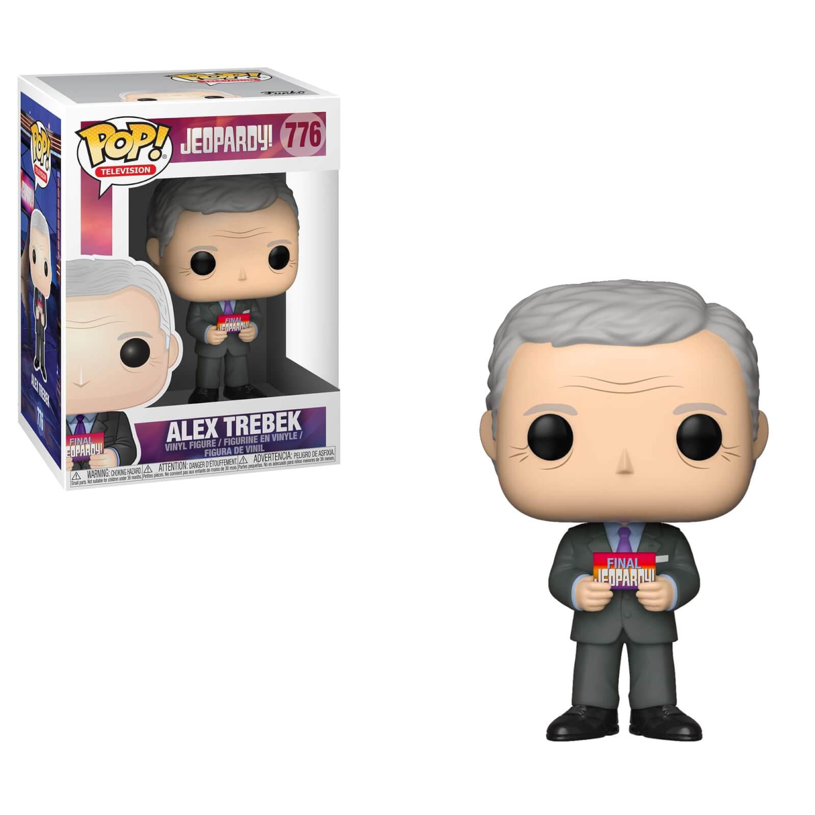 Funko POP! Jeopardy - Alex Trebek Common Vinyl Figure #776 (ONLINE ORDER ONLY)