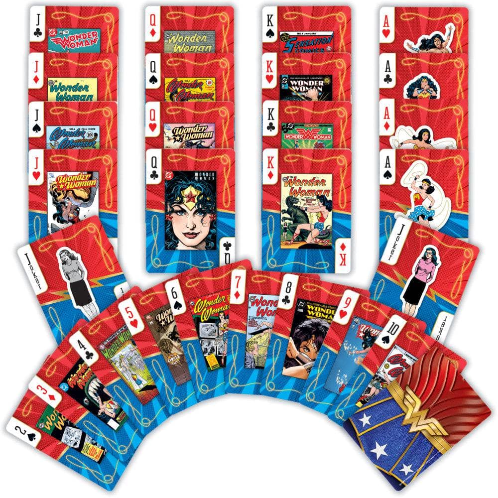 Wonder Woman Playing Cards - 54 Card Deck