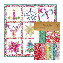 Liberty Tana Lawn® Mini Christmas Quilt Kit – Hand &amp; Machine Sewing Project (ONLINE ORDER ONLY)