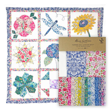 Liberty Tana Lawn® Spring Mini Quilt Kit – A Cheerful Hand &amp; Machine Sewing Project (ONLINE ORDER ONLY)