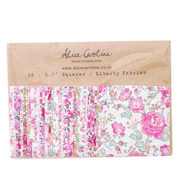 Liberty Tree Mini Patchwork Square Fabric Kits – Set of 36 Squares (ONLINE ORDER ONLY)