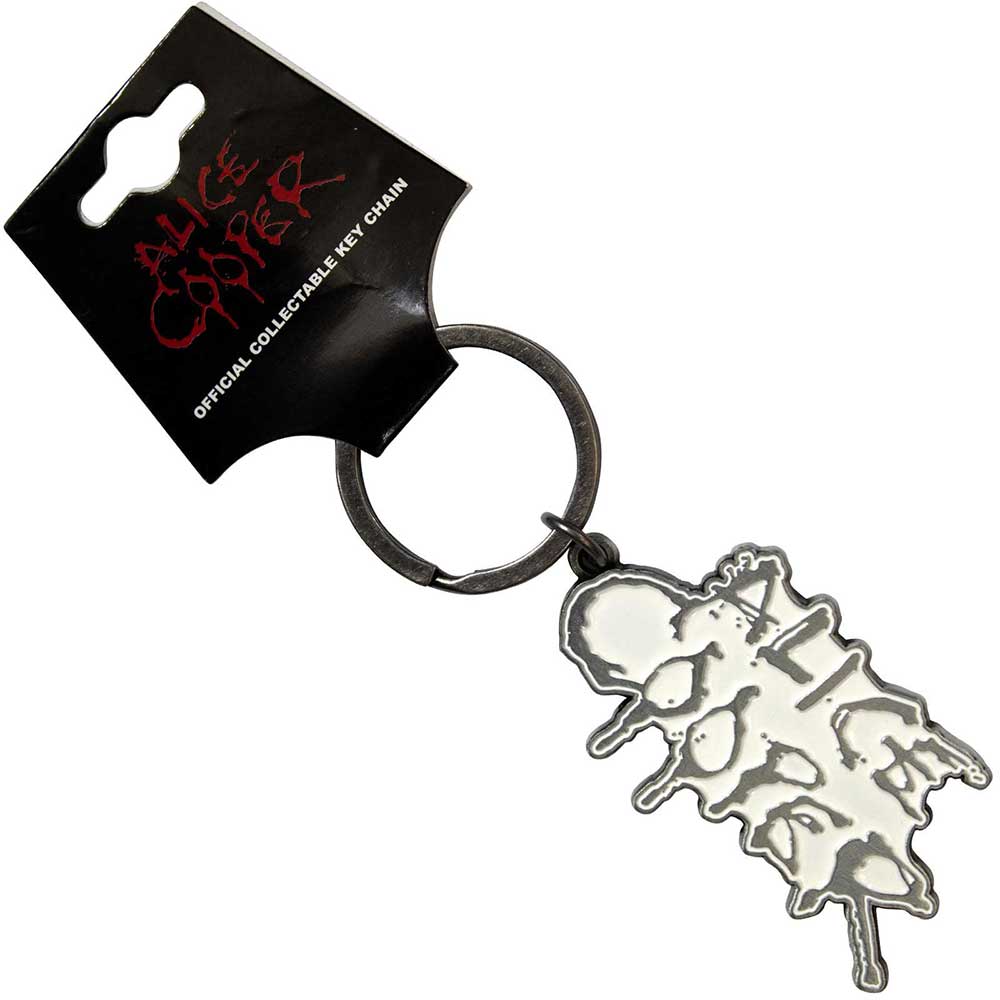 Dripping Logo Silver [Keychain] (ONLINE ORDER ONLY)