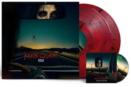 Alice Cooper - Road (With DVD, Colored Vinyl, Red, 180 Gram Vinyl) [Vinyl] (ONLINE ORDER ONLY)