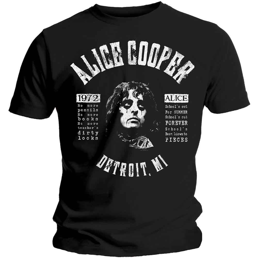 School's Out Lyrics [T-Shirt] (ONLINE ORDER ONLY)