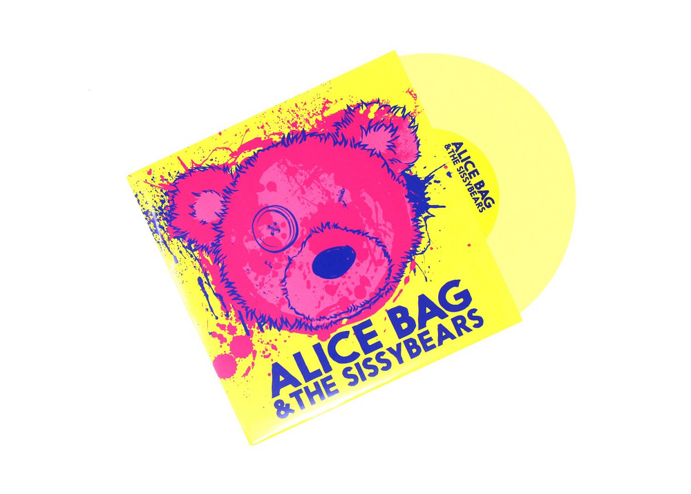 Alice & The Sissybears Bag - Reign of Fear b/w XX (YELLOW VINYL) [Vinyl] (ONLINE ORDER ONLY)