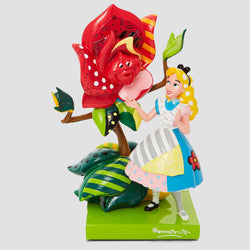 Disney Alice in Wonderland "Alice with Flower" Statue by Britto Pop Art (Online Order Only)