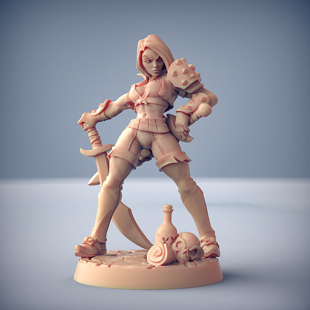 3D Printed Artisan Guild Aline the Bold Troubles in Taverns 10 Heroes Set Welcome Box 28mm 32mm (Online Only)