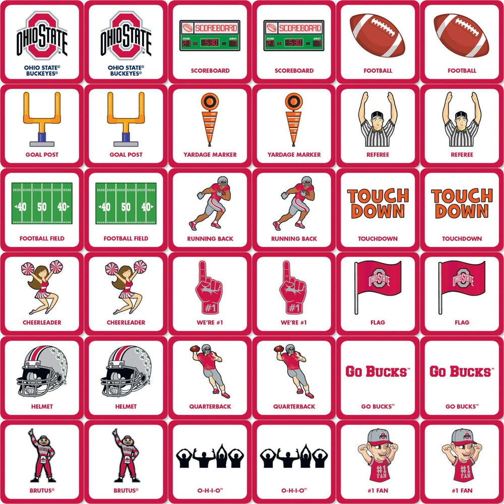 Ohio State Buckeyes Matching Game (ONLINE ORDER ONLY)
