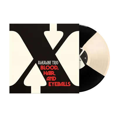 Alkaline Trio - Blood, Hair, And Eyeballs [Explicit Content] (Indie Exclusive, Colored Vinyl, Black & Bone Bowtie) [Vinyl] (ONLINE ORDER ONLY)