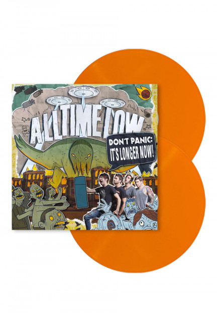 All Time Low - Don't Panic: It's Longer Now (Colored Vinyl, Orange, Gatefold LP Jacket, Digital Download Card) (2 Lp's) [Vinyl] (ONLINE ORDER ONLY)