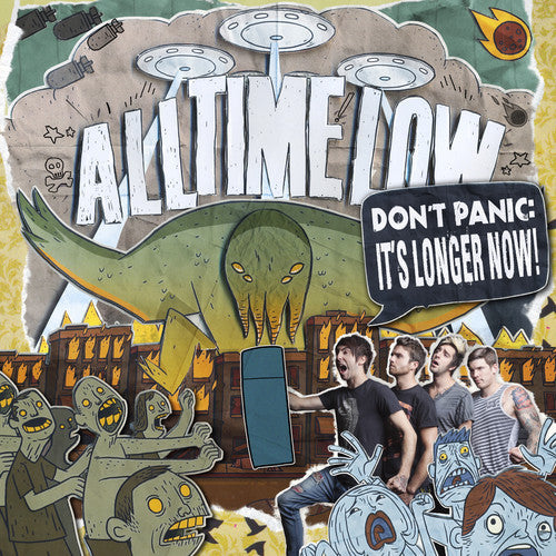 All Time Low - Don't Panic: It's Longer Now (Colored Vinyl, Orange, Gatefold LP Jacket, Digital Download Card) (2 Lp's) [Vinyl] (ONLINE ORDER ONLY)