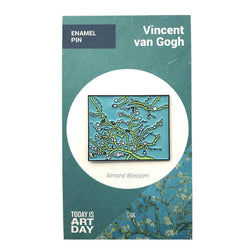 Almond Blossom by van Gogh Enamel Pin - Today is Art Day (ONLINE ORDER ONLY)