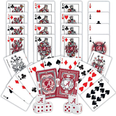 Alabama Crimson Tide - 2-Pack Playing Cards & Dice Set (ONLINE ORDER ONLY)
