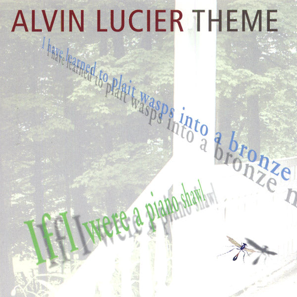 ALVIN LUCIER - Theme [CD] (ONLINE ORDER ONLY)