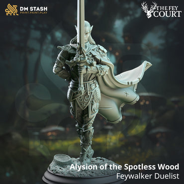 Alysion of the Spotless Wood (Male Feywalker Elf Duelist) (Online Only)