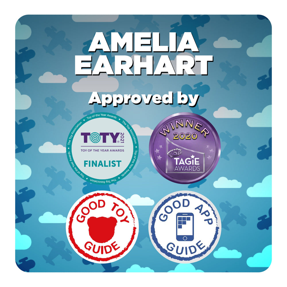 Amelia Earhart Adventure Plush Doll: Inspiring and Interactive (ONLINE ORDER ONLY)