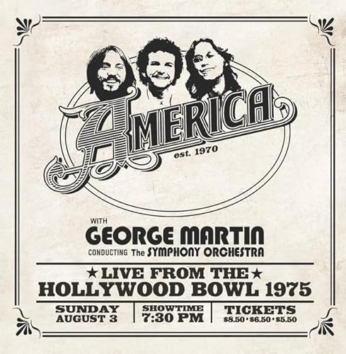 America - America: Live At The Hollywood Bowl 1975 [CD] (ONLINE ORDER ONLY)