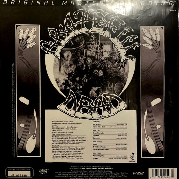 The Grateful Dead - American Beauty (MOFI, 45 RPM [Vinyl] (ONLINE ORDER ONLY)