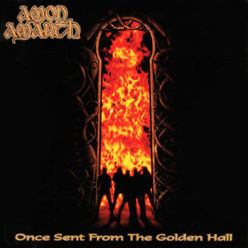Amon Amarth - Once Sent From The Golden Hall (Limited Edition, Clear, Red & Black Marble) [Import] [Vinyl] (ONLINE ORDER ONLY)