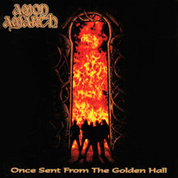 Amon Amarth - Once Sent From The Golden Hall (Limited Edition, Clear, Red & Black Marble) [Import] [Vinyl]