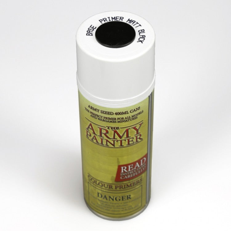 Army Painter Base Primer: Matte Black Undercoat (ONLINE ORDER ONLY)