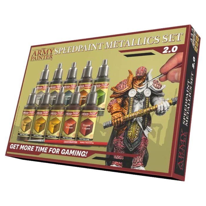 Army Painter Speedpaint: Metallics Set (ONLINE ORDER ONLY)