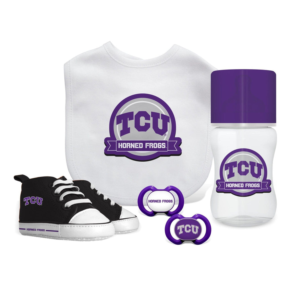 TCU Horned Frogs - 5-Piece Baby Gift Set (ONLINE ORDER ONLY)