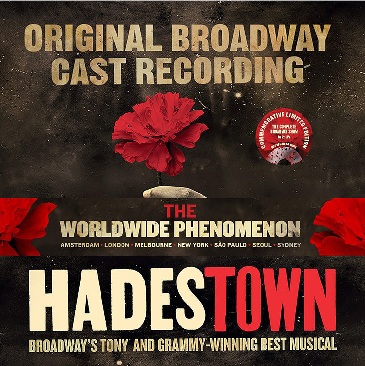 Hadestown (Original Broadway Cast Recording) [Clear/Red/Black Splatter Vinyl] [2LP] [Vinyl] (ONLINE ORDER ONLY)