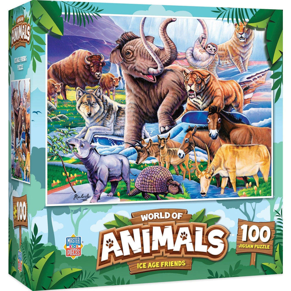 World of Animals - Ice Age Friends 100 Piece Jigsaw Puzzle (ONLINE ORDER ONLY)