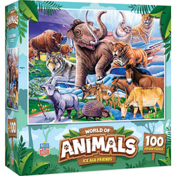 World of Animals - Ice Age Friends 100 Piece Jigsaw Puzzle (ONLINE ORDER ONLY)