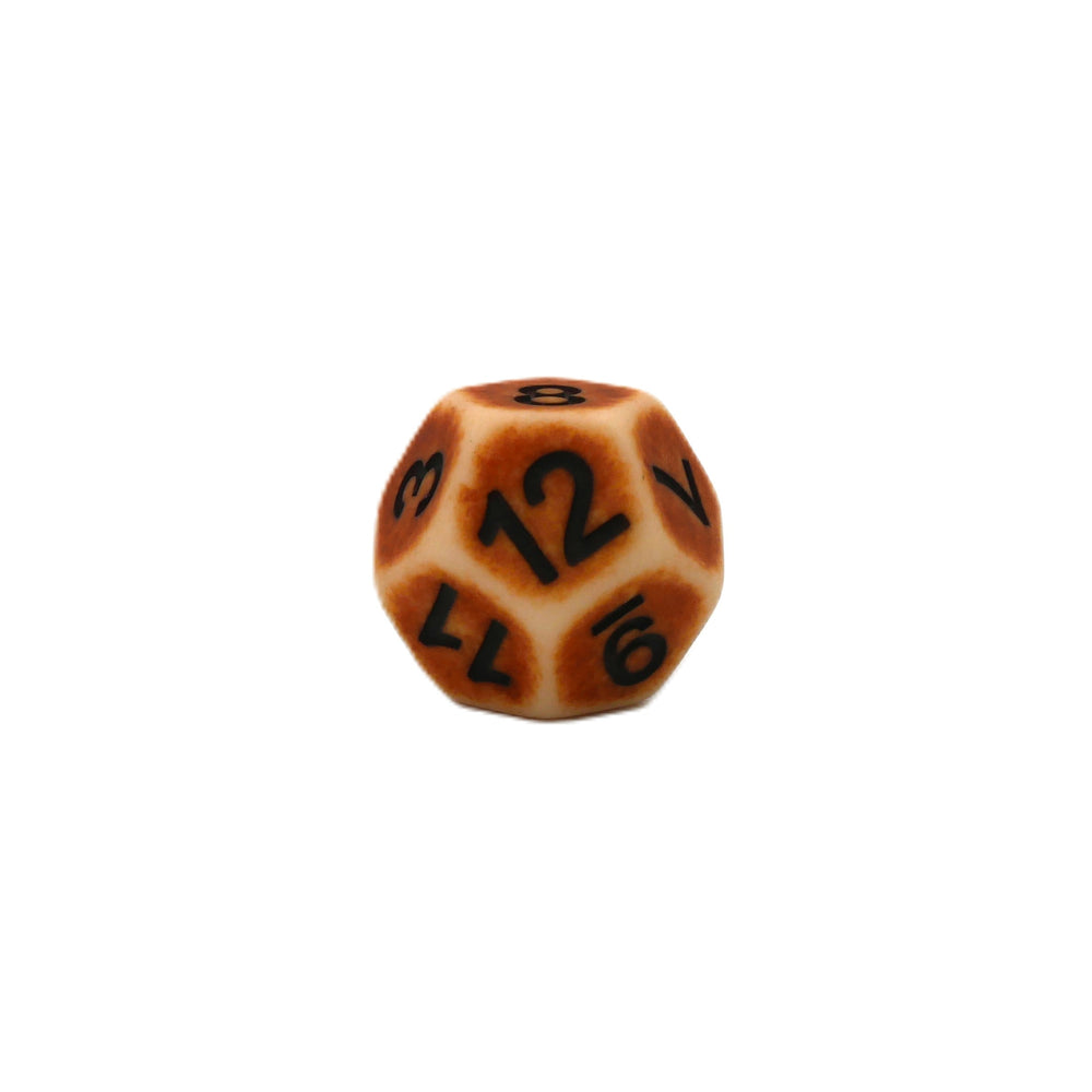 Ancient Bone - 7 Piece DnD Dice Set | Acrylic RPG Gaming Dice (ONLINE ORDER ONLY)