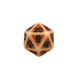 Ancient Bone - 7 Piece DnD Dice Set | Acrylic RPG Gaming Dice (ONLINE ORDER ONLY)