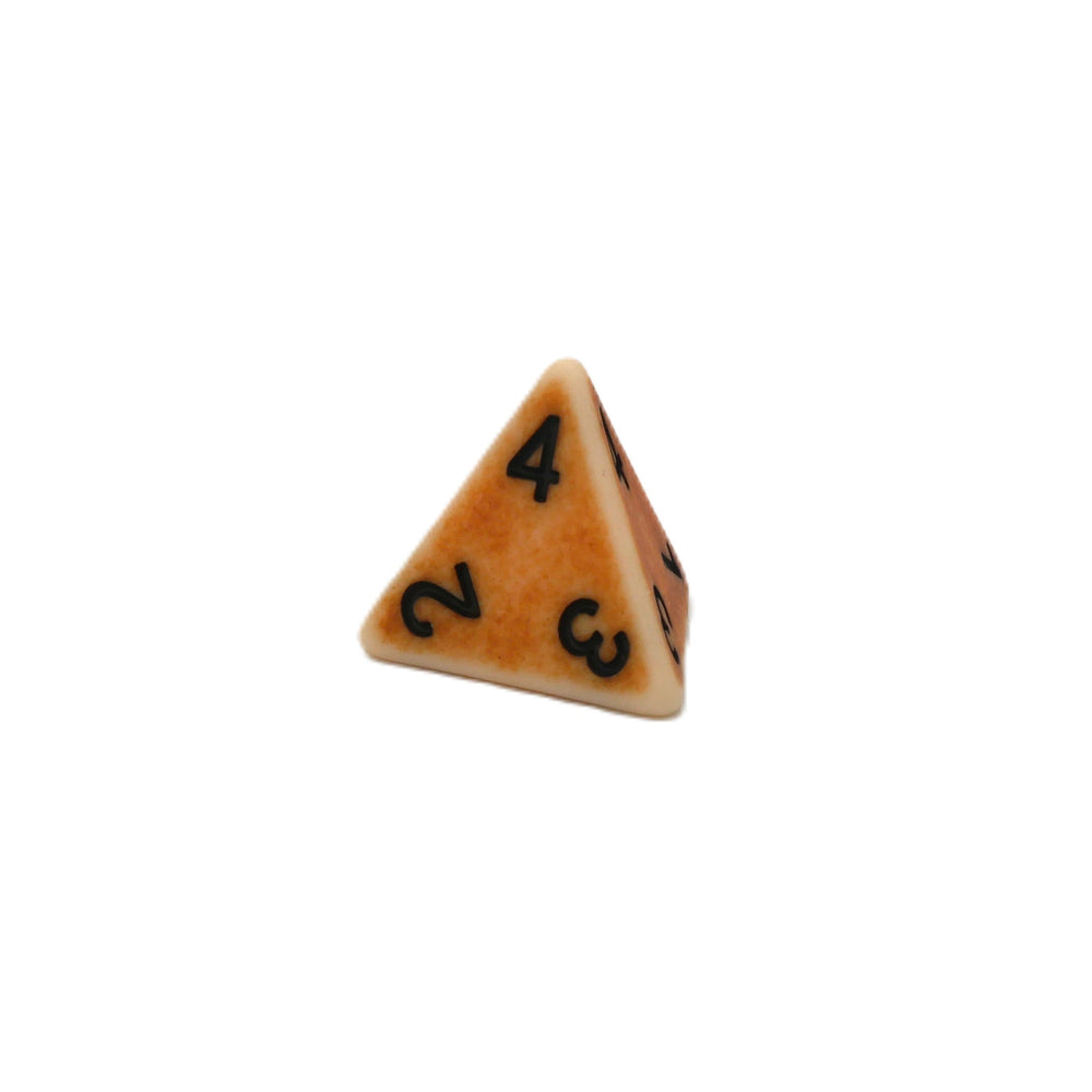 Ancient Bone - 7 Piece DnD Dice Set | Acrylic RPG Gaming Dice (ONLINE ORDER ONLY)