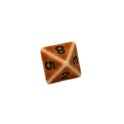 Ancient Bone - 7 Piece DnD Dice Set | Acrylic RPG Gaming Dice (ONLINE ORDER ONLY)