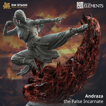 Andraza, the False Incarnate (Female Fire Elemi) (Online Only)