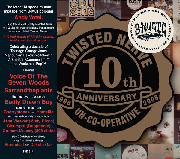 ANDY VOTEL - Twisted Nerve 10th Anniversary Mix [CD] (ONLINE ORDER ONLY)