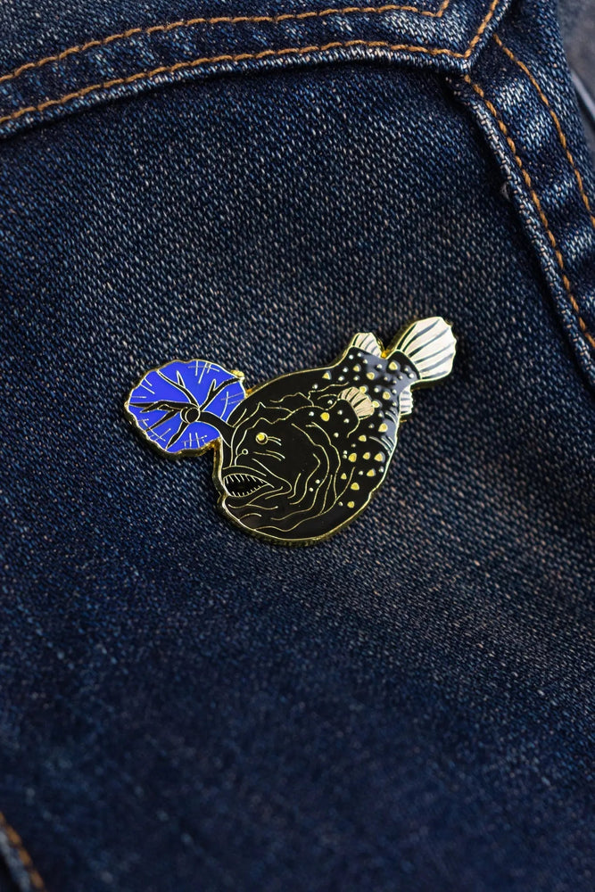 Angler Fish Pin (Himantolophus groenlandicus) (Online Order Only)