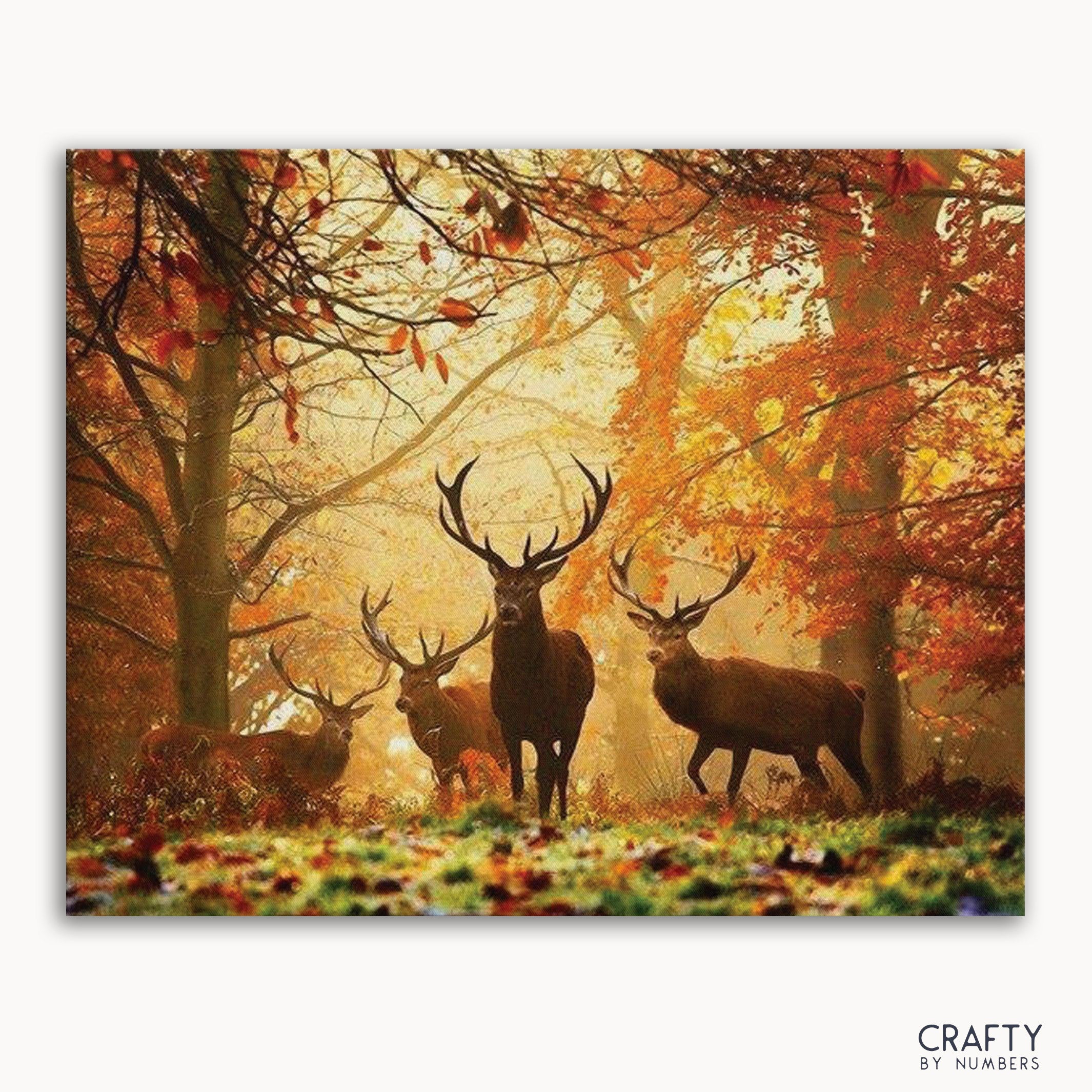 Animals In Autumn Forest (ONLINE ORDER ONLY)
