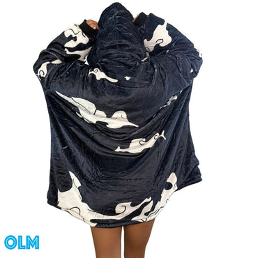 gear 5 Luffy One Piece Wearable Blanket Hoodie for Kids & Adults | OLM Toys (ONLINE ORDER ONLY)