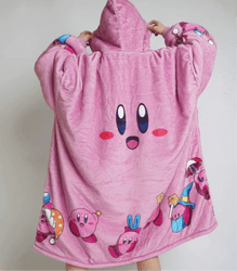 Kirby Wearable Blanket Hoodie for Kids & Adults | OLM Toys (ONLINE ORDER ONLY)