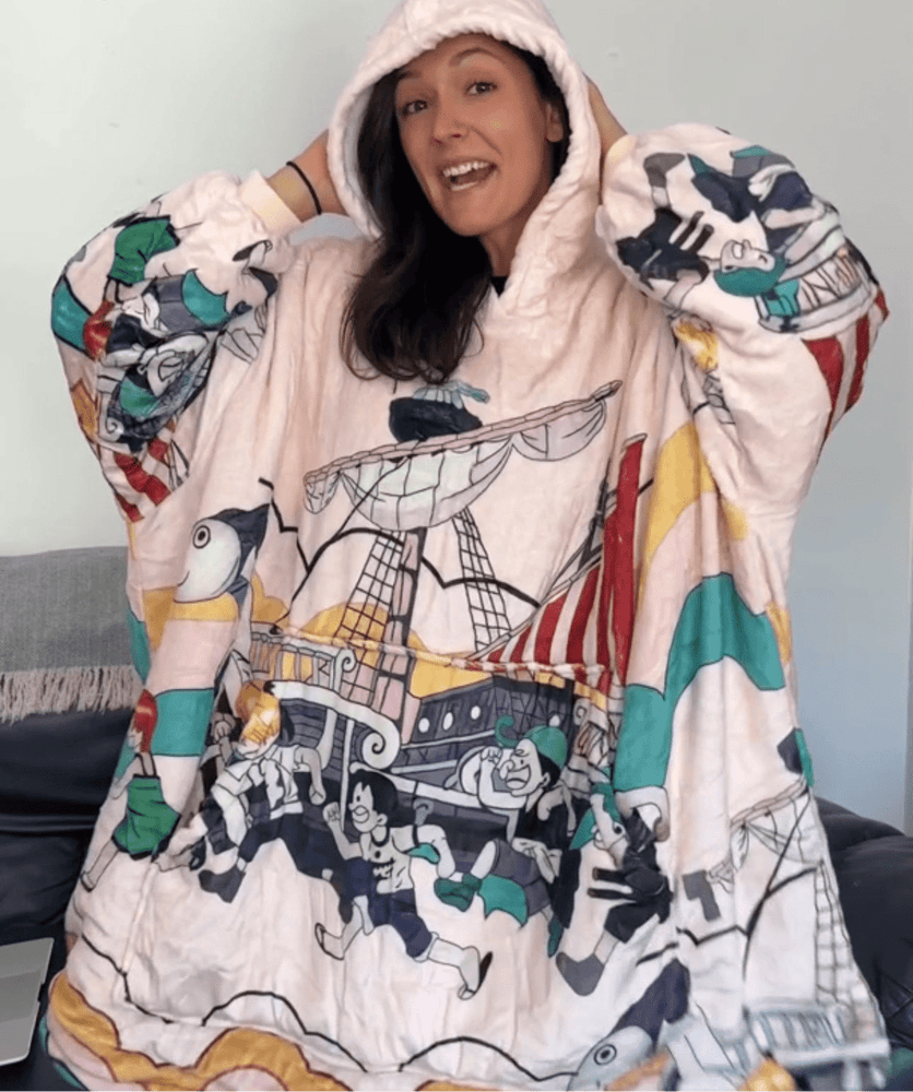 onepiece Wearable Blanket Hoodie for Kids & Adults | OLM Toys (ONLINE ORDER ONLY)