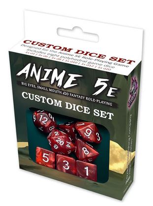 Anime 5E Custom Dice Set (Online Only)