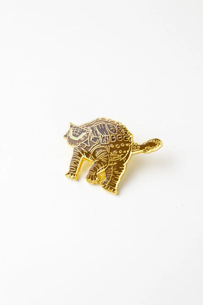 Ankylosaurus Enamel Pin (Ankylosaurus magniventris)