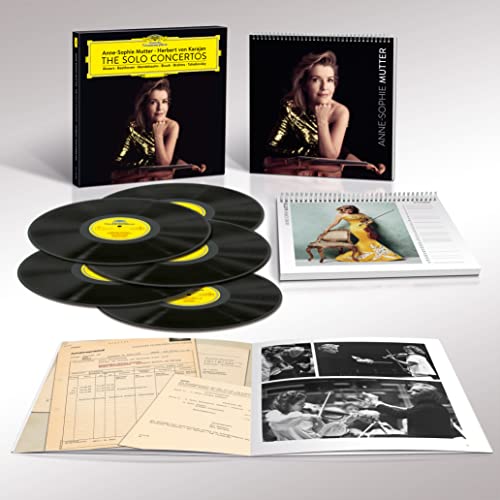 Anne-Sophie Mutter/Herbert von Karajan - Anne-Sophie Mutter / Herbert von Karajan: The Solo Concertos [5 LP] [Vinyl] (ONLINE ORDER ONLY)