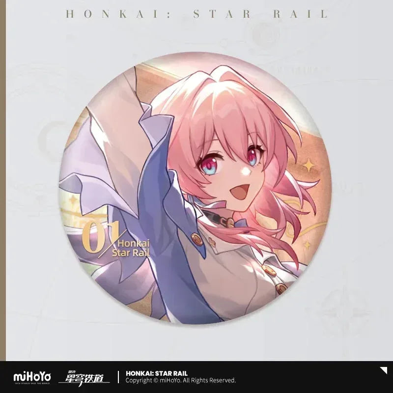 Honkai: Star Rail Anniversary Series Tinplate Badge