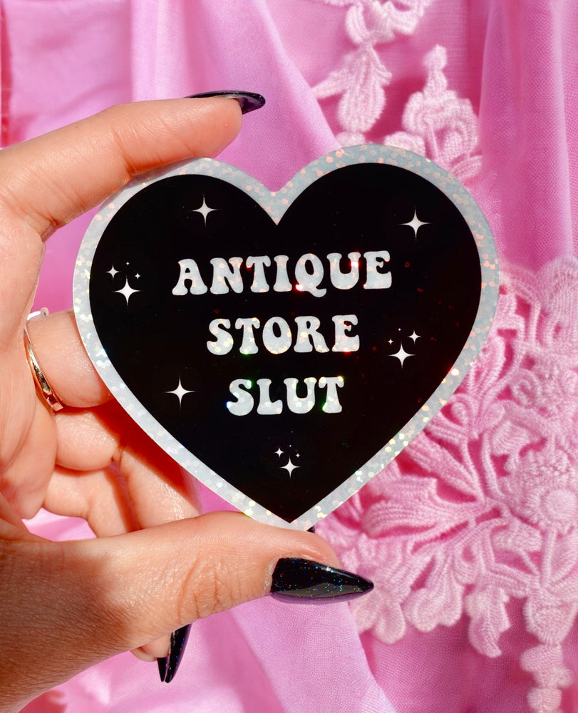 Antique Store Slut Sticker (Online Order Only)