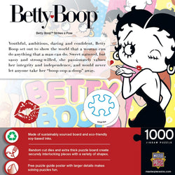 Betty Boop - Strikes a Pose 1000 Piece Jigsaw Puzzle (ONLINE ORDER ONLY)