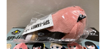 Spy x family anya forger small keychain plush version A